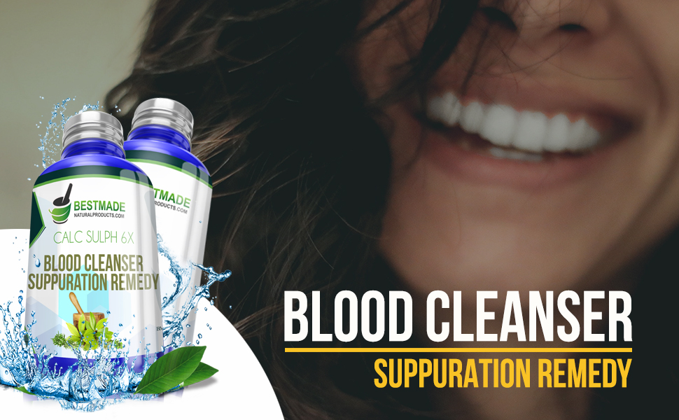 Calc Sulph 6X Blood Cleanser & Suppuration Remedy