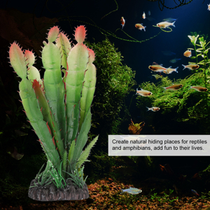 Reptile Plants Terrarium Decor