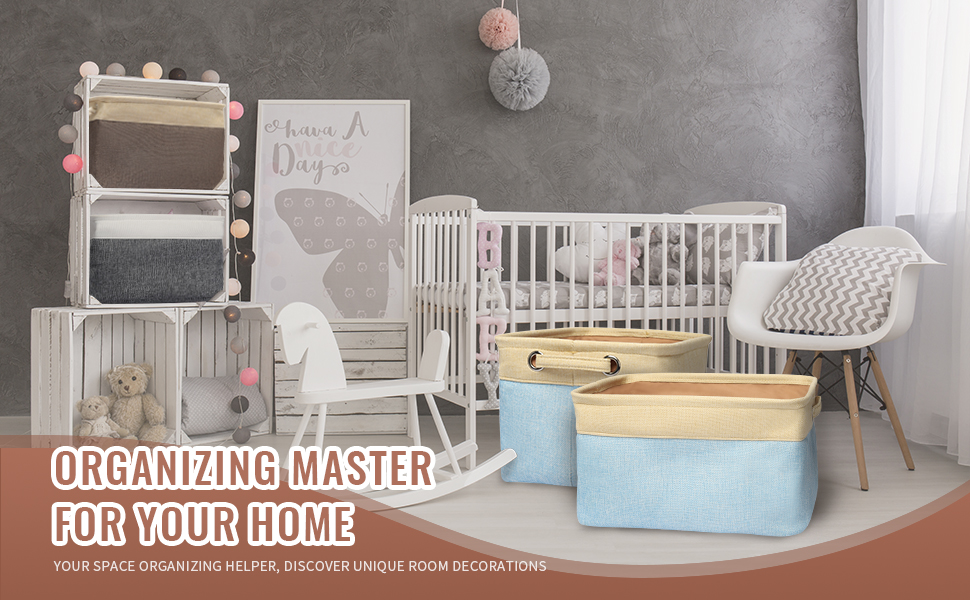 Fabric Cloth Storage Bins