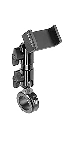 TFEN-BM11-SPR motorcycle phone mount heavy duty arm long tall bar 