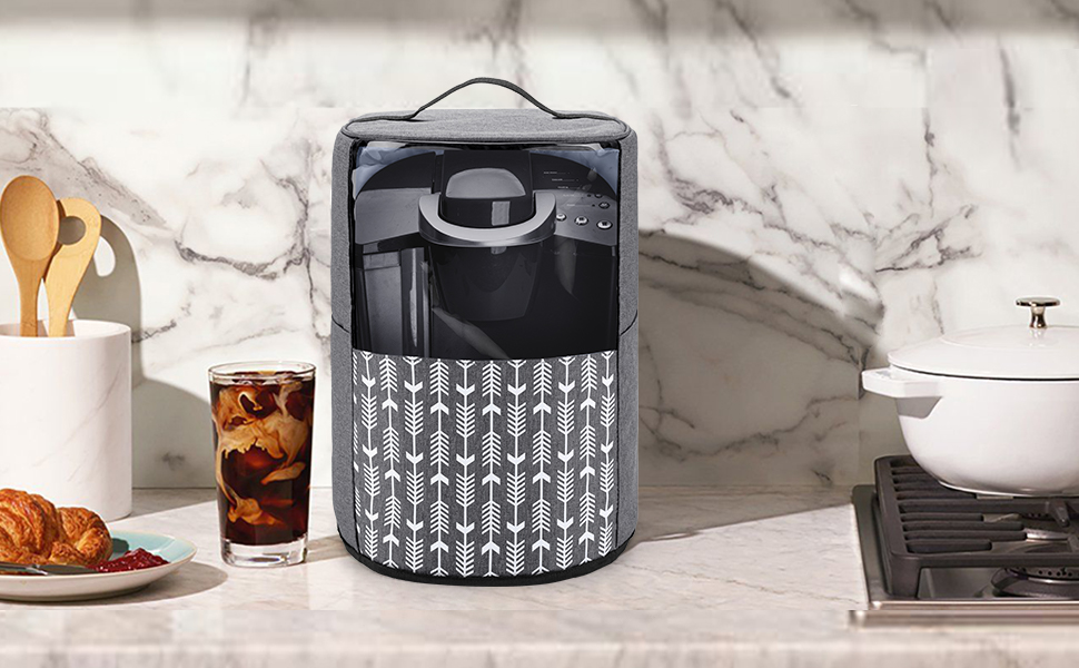 Yarwo Coffee Maker Dust Cover Compatible with Keurig K