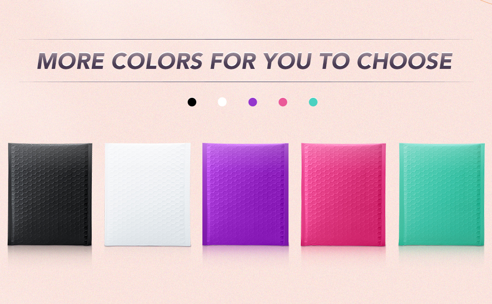 GSSUSA Padded Poly Mailers 6x10 Inches Bubble Mailer