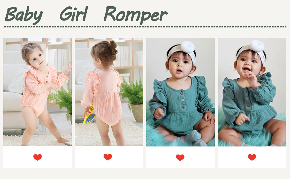 baby girl romper