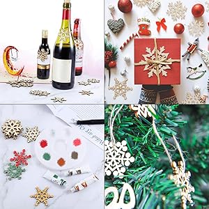 Amazon.co.jp: Atpwonz 50枚セット クリスマスツリー