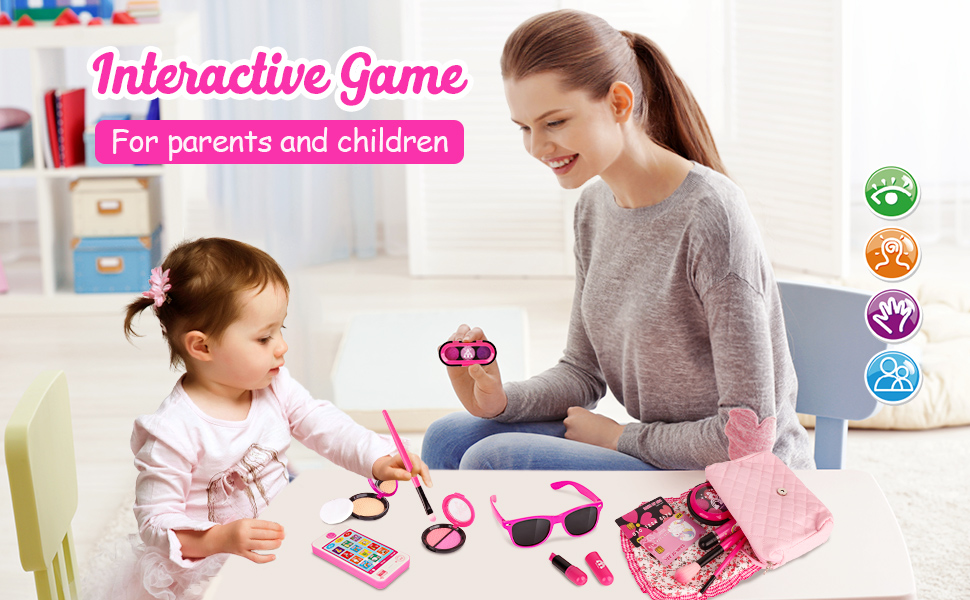 Girls Play Makeup and Purse Set