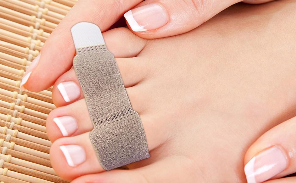 Hammerzehenkorrektur - 6pcs Durable Hammer Toe Corrector - Hammerzehentrenner, Fingerschienen-Set