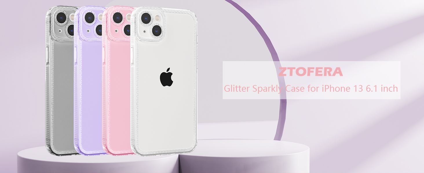 Amazon.com: ZTOFERA Clear Case for iPhone 13 Soft TPU