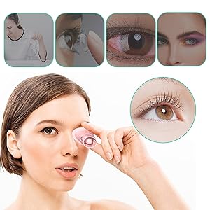 Problemlose Augenreinigung