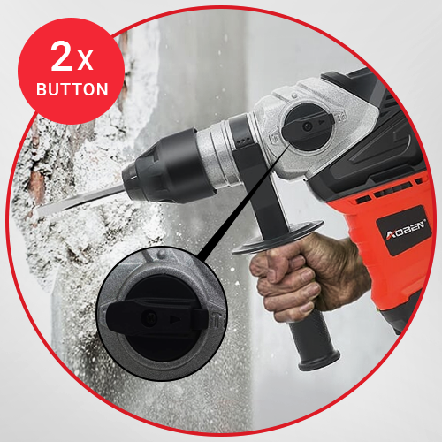 AOBEN Rotary Hammer Drill - Concrete & Demolition -11