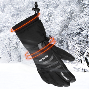 CEVAPRO スキー スノボー グローブ スキー手袋 防水 防寒手袋 XL CEVAPRO スキー スノボー グローブ スキー手袋 防水 防寒手袋 XL