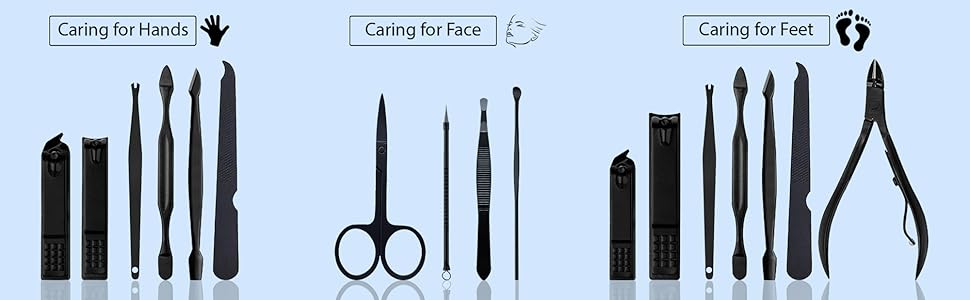 Manicure Nail Clipper Set