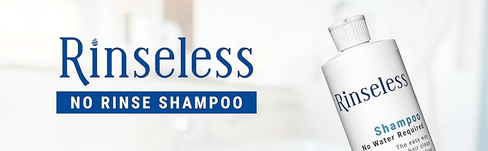 Rinseless Shampoo No Water Required Rinse Nursing Nurses Home Travel Elderly Convenient