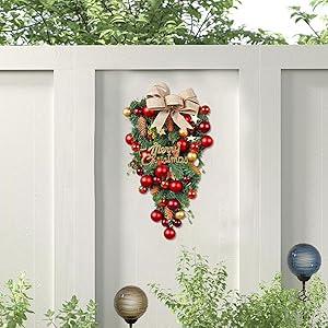 sold out          みづき様ミニ リース 付 ドアアレンジ 楽天市場】クリスマスリース 玄関ドア用 逆さまのクリスマス