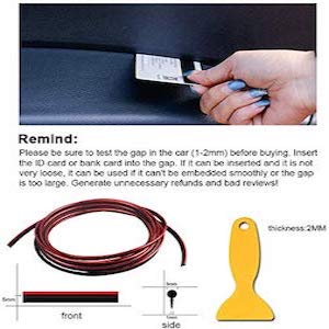 Installation Steps, Interior Beading, Car Interior Accessories