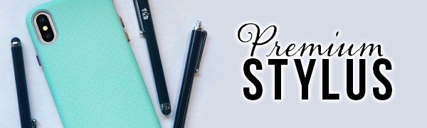 stylus universal 10 pack black precise touch