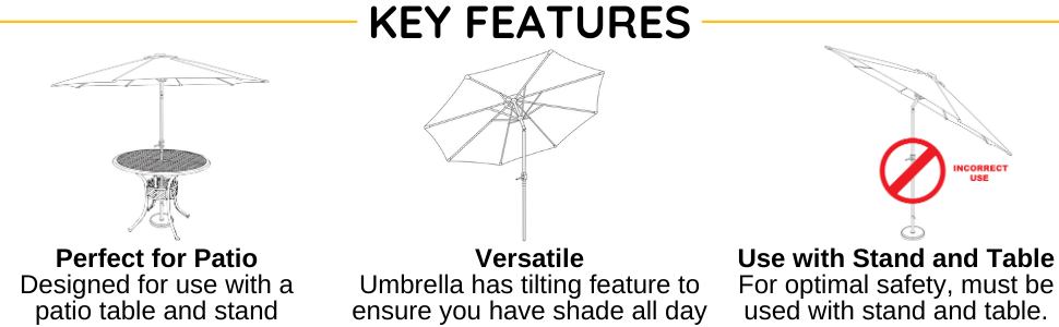 Amazon Com Sunnydaze 8 Foot Patio Umbrella Outdoor Inside Out Market Style With Push Button Tilt And Crank Aluminum Pole And Polyester Canopy Blue Starry Galaxy Design Garden Outdoor