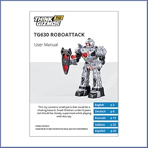 TG630-R - Red Robo Attack