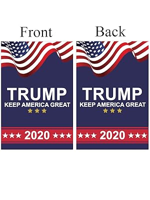 Trump garden flag