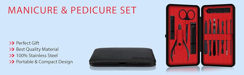 Manicure Nail Clipper Set