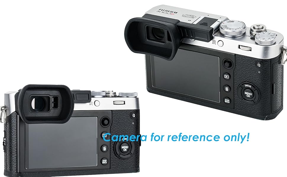 Amazon.com : JJC Kiwifotos KE-X100FL Large Soft Silicon Camera Eye