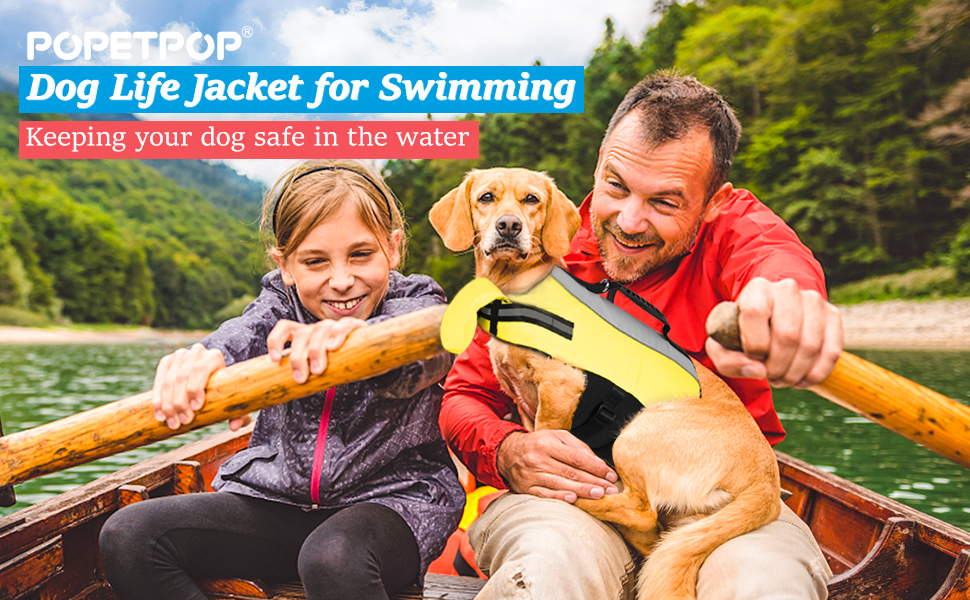 Dog Life Jacket for Swimming