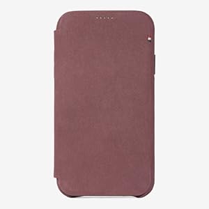 Decoded Slim Wallet Deep Purple Leather
