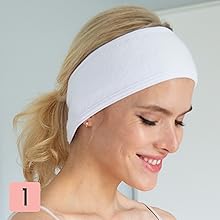 Adjustable Headband, Headband woman, Handband makeup