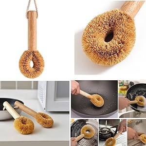 Amazon｜キッチンブラシ キッチンたわし パームたわし 健康束子