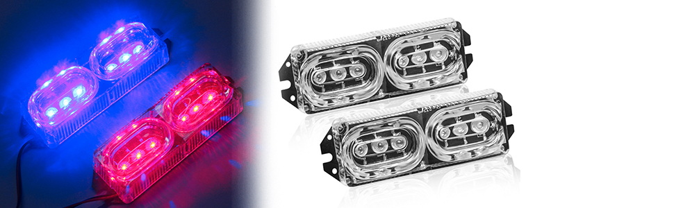 Attractive Red & Blue police light for bike