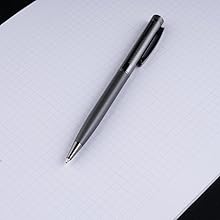 Hörner Levio Kugelschreiber | Hochwertiger Stift schwarz silber ...