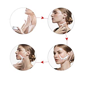 Hoe Ms.W Face Massager, Skin Tightening Neck Face Firming Beauty Toning Devices te gebruiken?