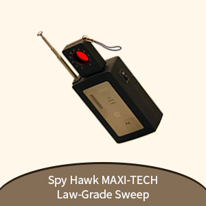 Spy Hawk® Law Grade Counter Surveillance PRO Sweep 10GHz