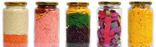 1000 ML GLASS JARS