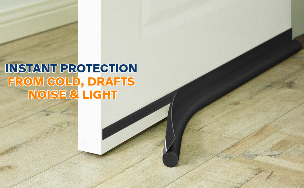 MAXTID Black 32 Door Sweeps for Interior Doors and Exterior Draft
