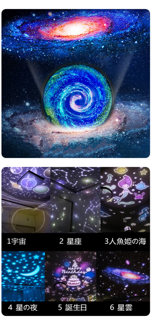 Amazon.co.jp: ｢ リモコン式｣スタープロジェクターライト 星空