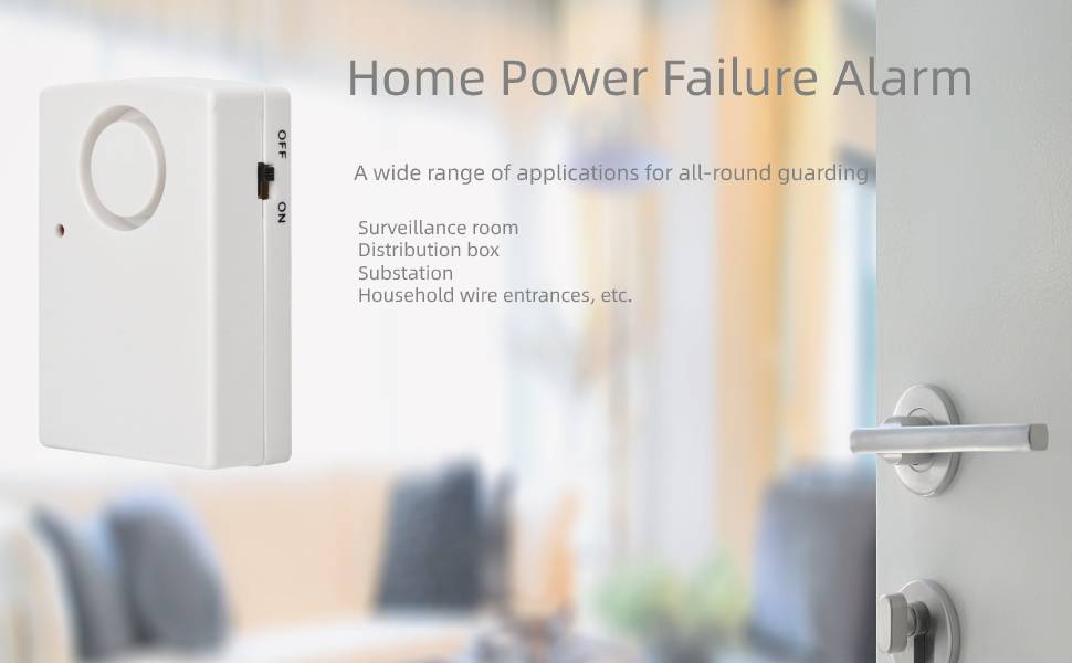 Home Power Failure Alarm,High Volume Power Failure Warning Power Failure Detection Alarm