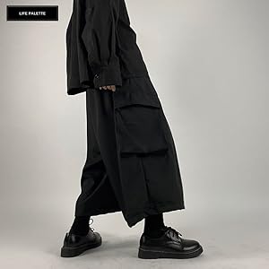 KIDLL 袴パンツ　サルエル　ワイドパンツ Amazon | [NEZIH] 袴パンツ サルエルパンツ ゆったり ワイド