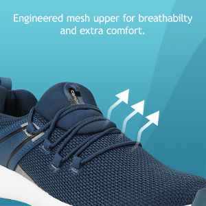 Engineered Mesh Upper For Breathibility And Extra Comfort