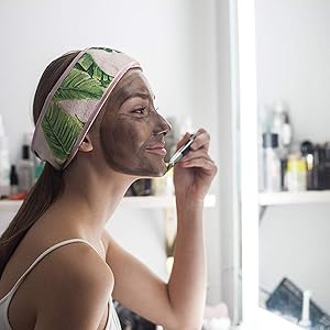 Makeup Headband, Headbands for Washing Face and Facial Headband with Ponytail