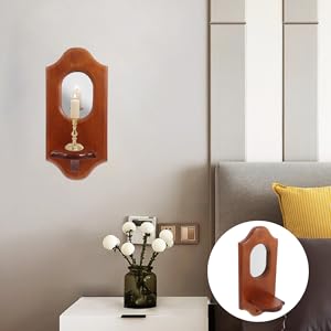 70's DEAD STOCKビンテージ壁掛けミラー&ドロップキャンドルスタンド 70's DEAD STOCKビンテージ壁掛けミラー&ドロップキャンドルスタンド