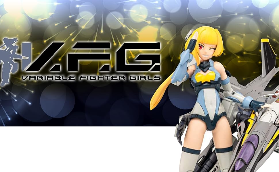 Amazon.com: Aoshima Variable Fighter Girls Macross Delta VF