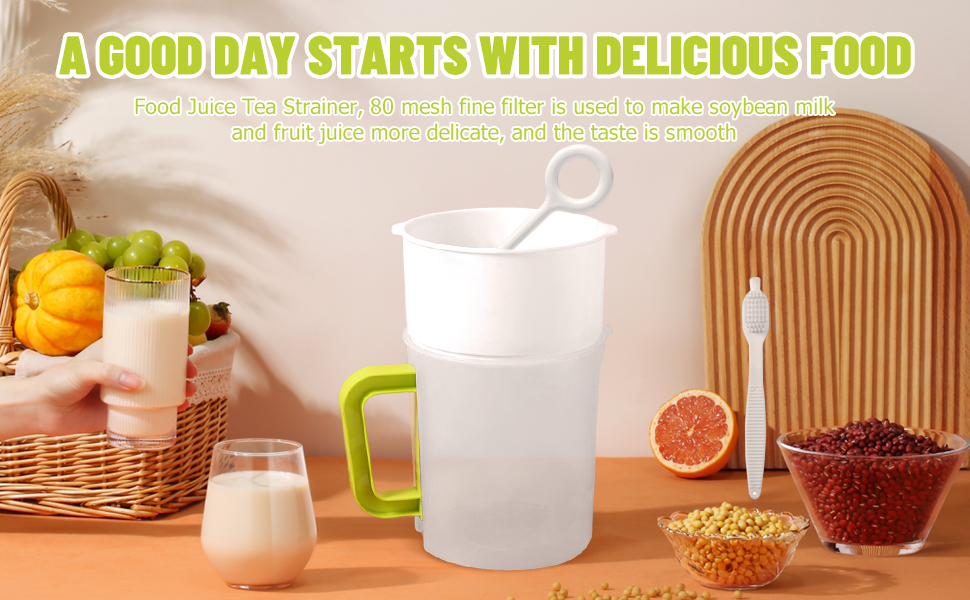 IEUDNS 1.5 Quart Food Strainer Yogurt Strainer Maker,Nut