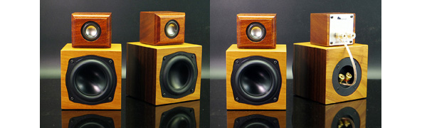 超小型スピーカー HC-TX051 最小オーディオスピーカー HC-TX051≪ペア≫