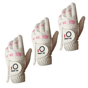 woman golf glove
