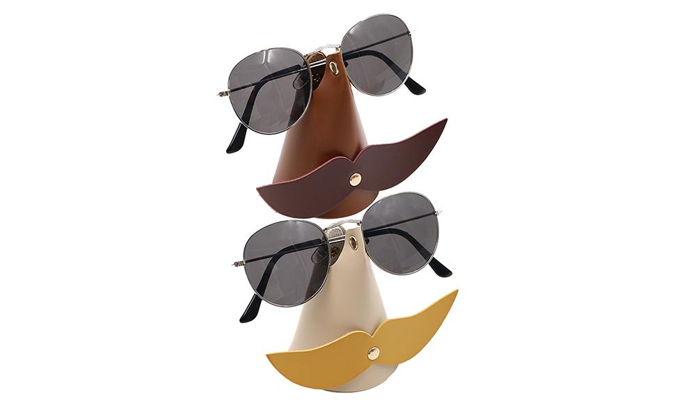 Bart-Brillenständer, Nasenform-Brillenhalter,Nasenförmiger Brillenhalterständer