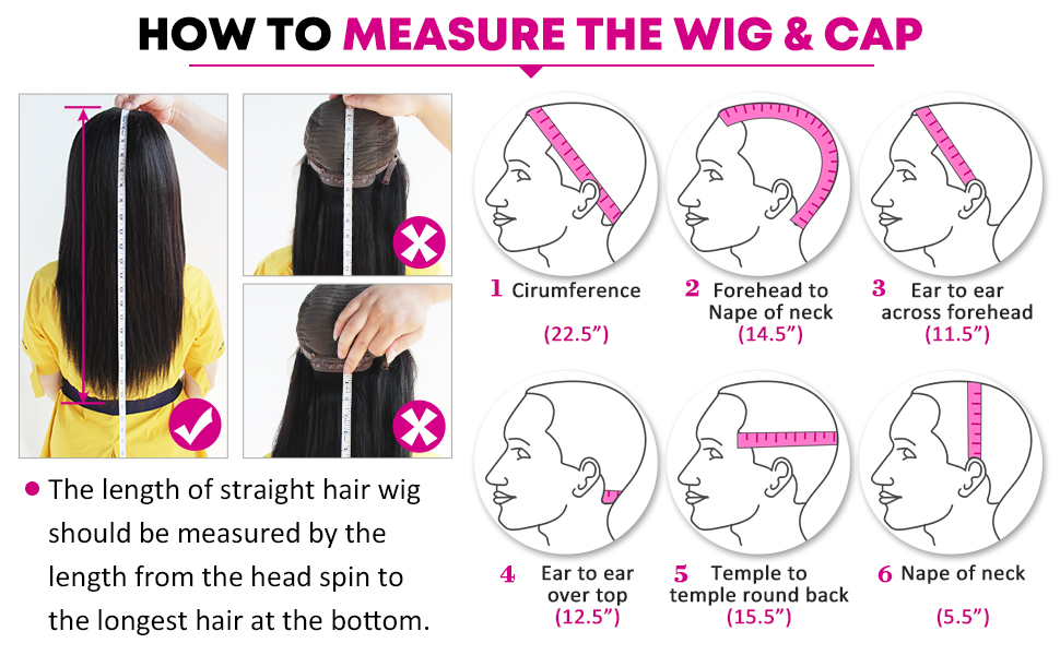 straight lace front wigs human hair