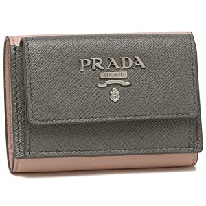 Amazon | [Prada] [プラダ] 三つ折り財布 サフィアーノ ミニ財布
