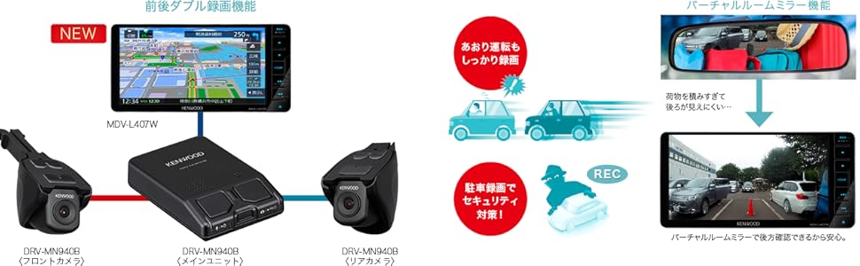 Amazon.co.jp: Kenwood MDV-L407W Car Navigation System, 7