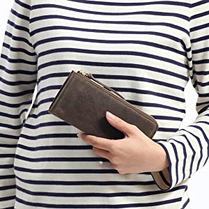 【美品】希少 Slow クーズー ラウンドファスナー 長財布 SLOW スロウ 長財布/クーズー クーズーレザー ラウンド