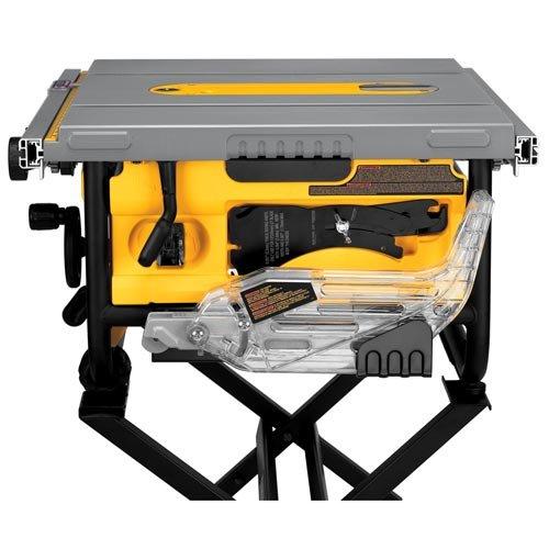 DEWALT DWE7480XA 10Inch Compact Job Site Table Saw with Guarding